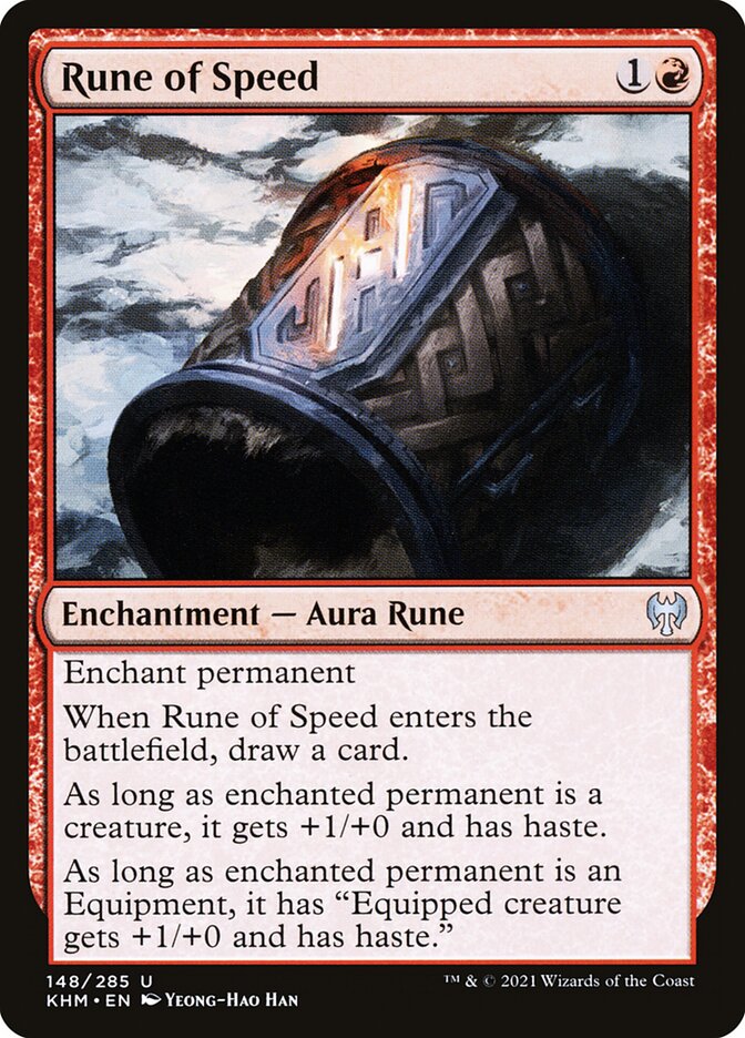 Rune of Speed (148) - Kaldheim (KHM)