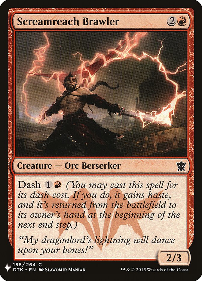 Screamreach Brawler - The List (PLST)