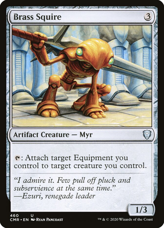 Brass Squire (460) - Commander Legends (CMR)