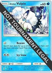 Alolan Vulpix - 2017 (Zachary Bokhari) (21) - World Championship Decks (WCD)