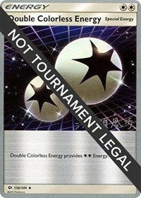 Double Colorless Energy - 2017 (Kabu Fukase) (136) - World Championship Decks (WCD)