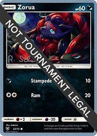 Zorua - 2018 (Robin Schulz) (52) - World Championship Decks (WCD)