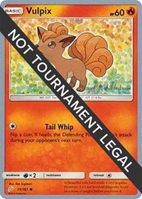 Vulpix - 2019 (Kaya Lichtleitner) (15) - World Championship Decks (WCD)