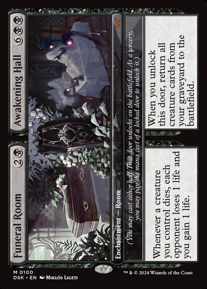 Funeral Room // Awakening Hall (100) - Duskmourn: House of Horror (DSK)