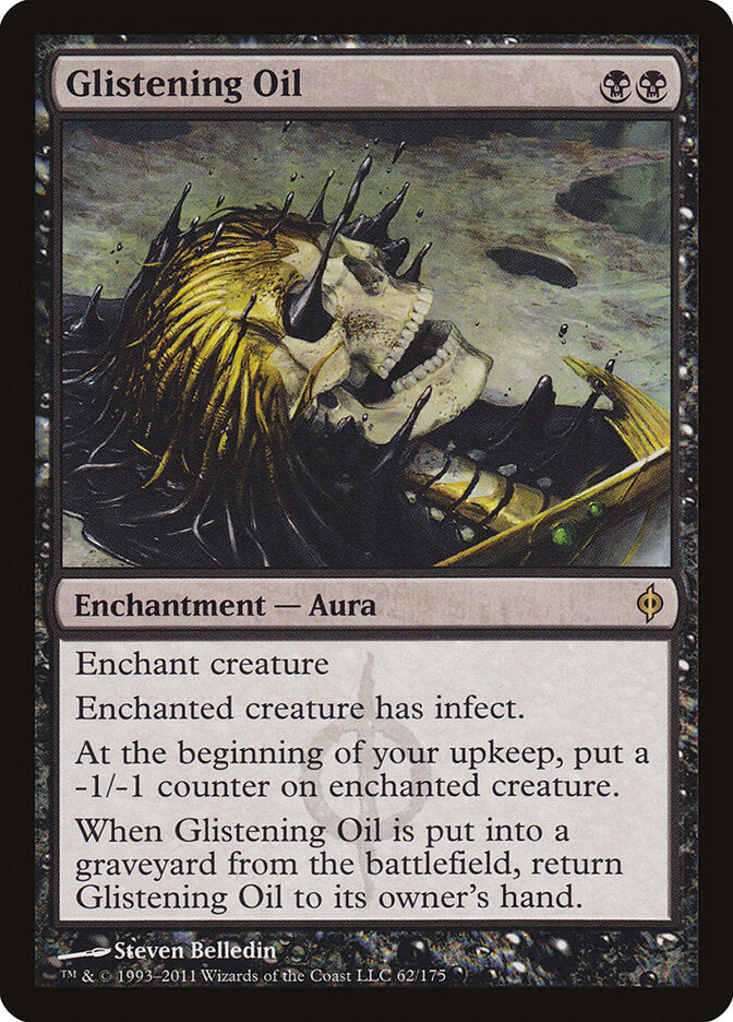 Glistening Oil (62) - New Phyrexia (NPH)