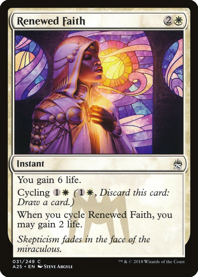 Renewed Faith (31) - Masters 25 (A25)