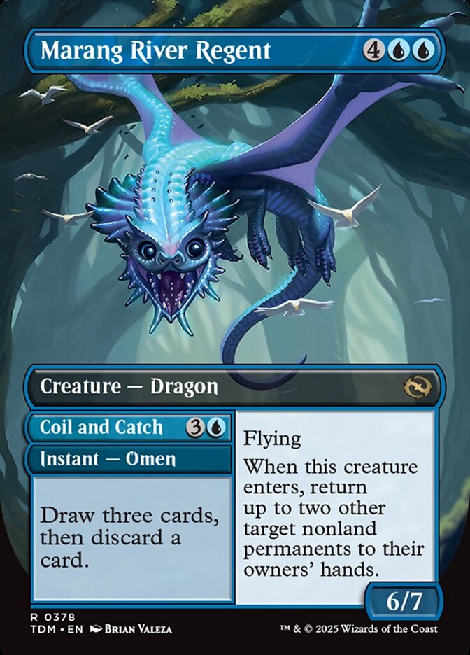 Marang River Regent // Coil and Catch // Marang River Regent // Coil and Catch (378) - Tarkir: Dragonstorm (TDM)