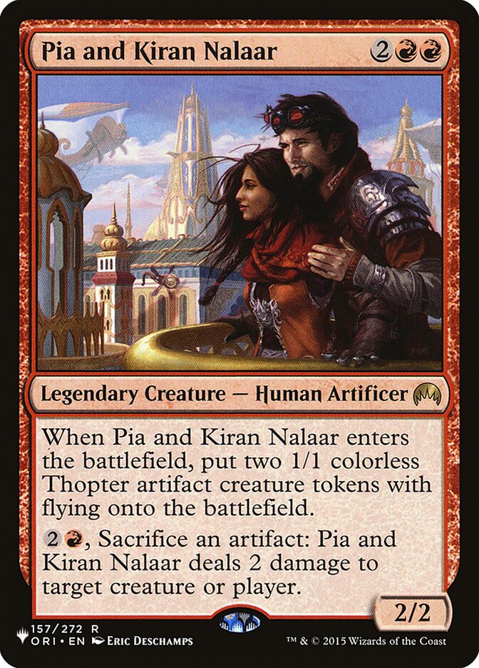 Pia and Kiran Nalaar (ORI-157) - The List (PLST)