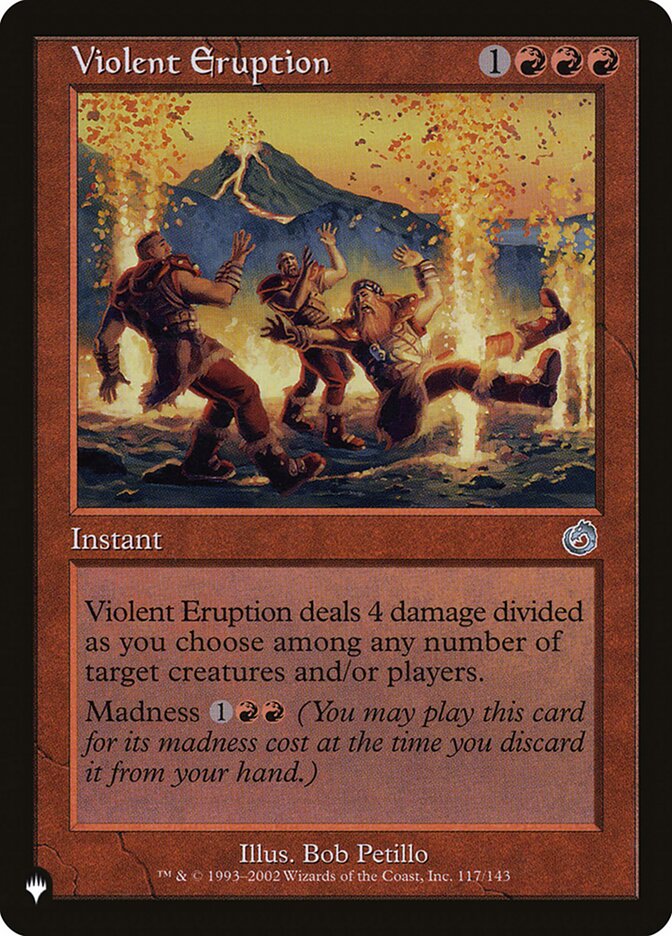Violent Eruption (TOR-117) - The List (PLST)