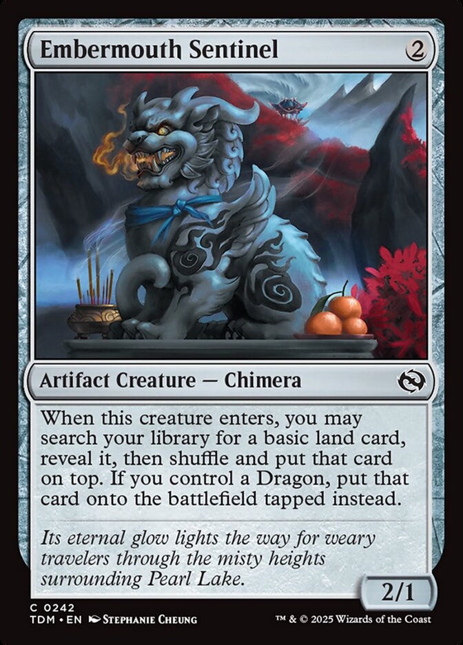 Embermouth Sentinel (242) - Tarkir: Dragonstorm (TDM)