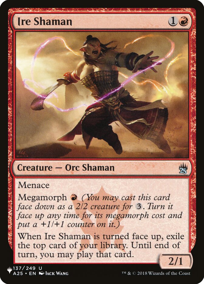 Ire Shaman (A25-137) - The List (PLST)