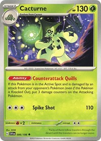 Cacturne (6) - SV01: Scarlet & Violet Base Set (SVI)