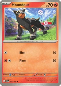 Houndour (33) - SV01: Scarlet & Violet Base Set (SVI)