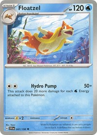 Floatzel (47) - SV01: Scarlet & Violet Base Set (SVI)