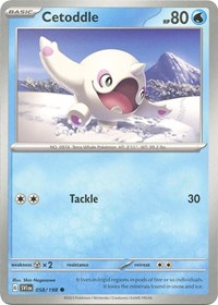 Cetoddle (58) - SV01: Scarlet & Violet Base Set (SVI)