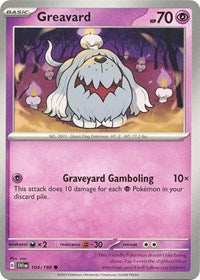 Greavard (104) - SV01: Scarlet & Violet Base Set (SVI)