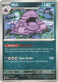 Muk (127) - SV01: Scarlet & Violet Base Set (SVI)