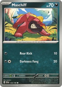 Maschiff (135) - SV01: Scarlet & Violet Base Set (SVI)