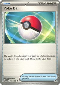 Poke Ball (185) - SV01: Scarlet & Violet Base Set (SVI)