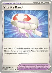 Vitality Band (197) - SV01: Scarlet & Violet Base Set (SVI)