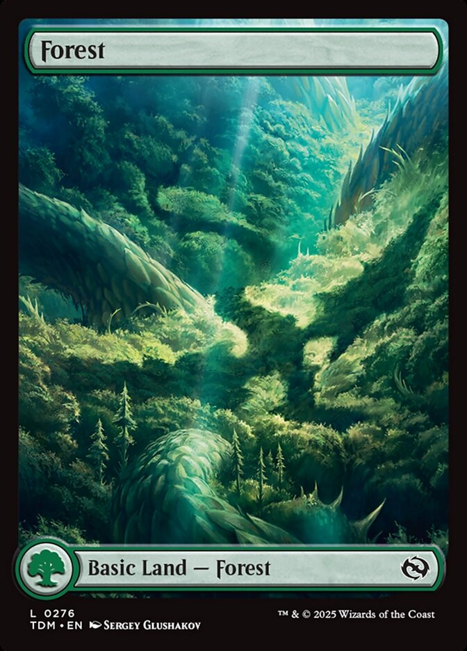 Forest (276) - Tarkir: Dragonstorm (TDM)