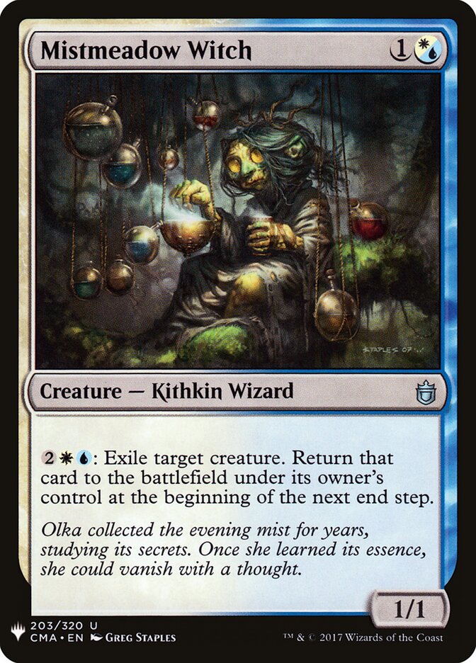 Mistmeadow Witch (CMA-203) - The List (PLST)