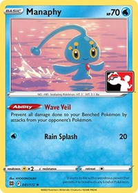 Manaphy (41) - Prize Pack Series Cards