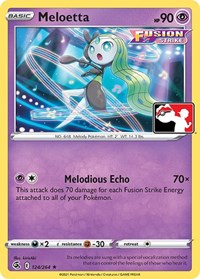 Meloetta (124) - Prize Pack Series Cards