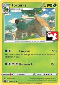 Torterra (8) - Prize Pack Series Cards
