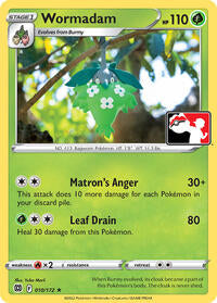 Wormadam (10) - Prize Pack Series Cards