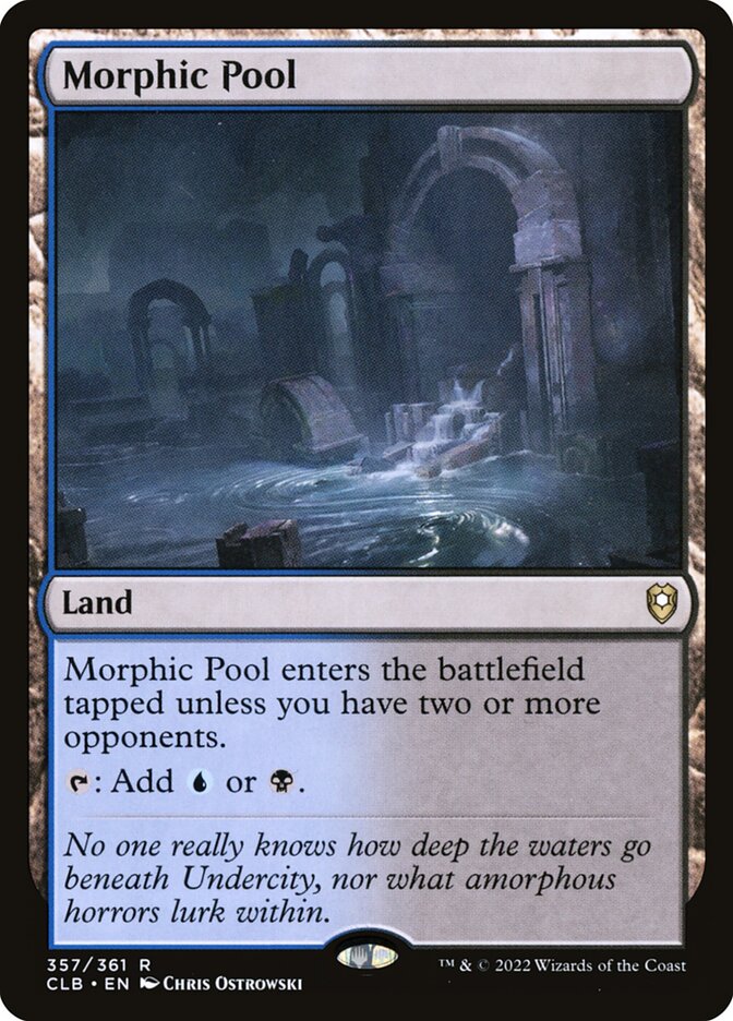 Morphic Pool (357) - Commander Legends: Battle for Baldur's Gate (CLB)