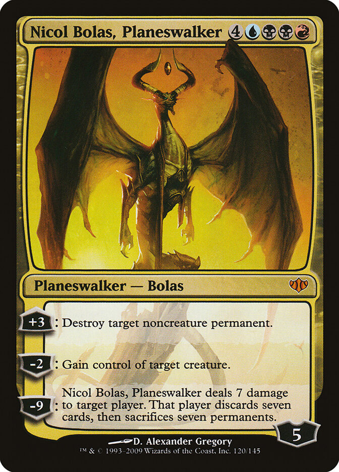 Nicol Bolas, Planeswalker (120) - Conflux (CON)