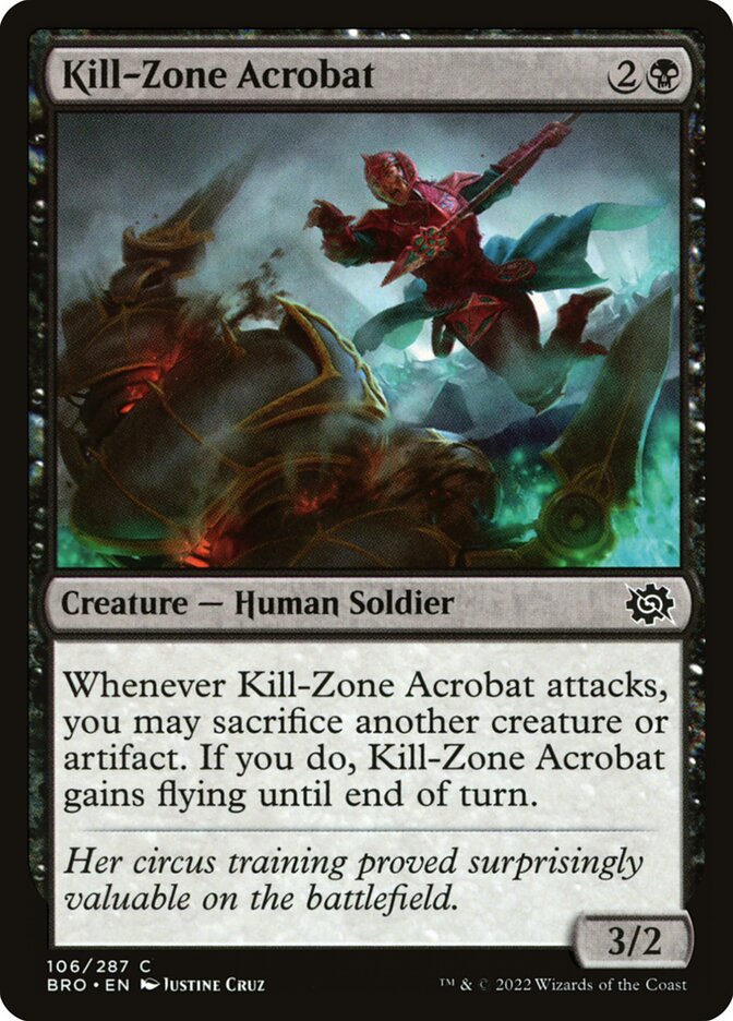Kill-Zone Acrobat (106) - The Brothers' War (BRO)