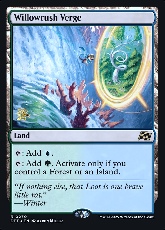 Willowrush Verge (270s) - Aetherdrift Promos (PDFT)