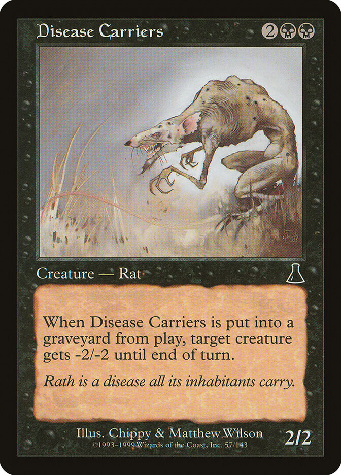 Disease Carriers (57) - Urza's Destiny (UDS)