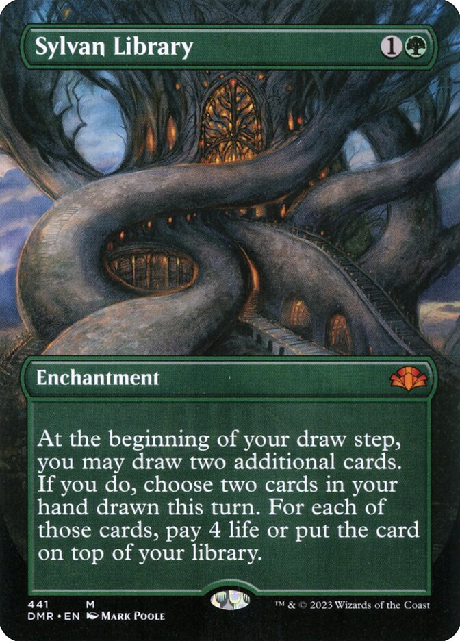 Sylvan Library (441) - Dominaria Remastered (DMR)