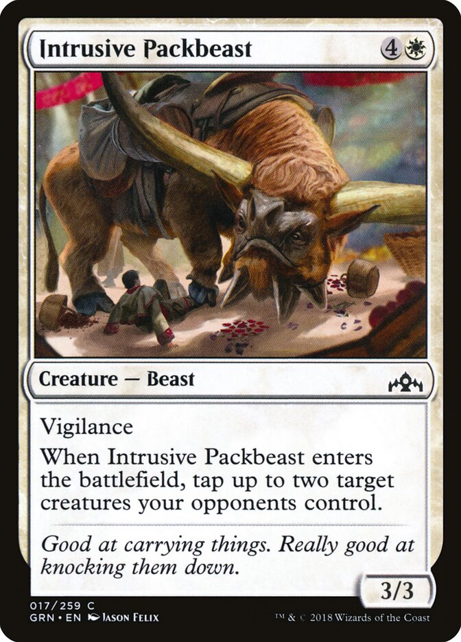 Intrusive Packbeast (17) - Guilds of Ravnica (GRN)