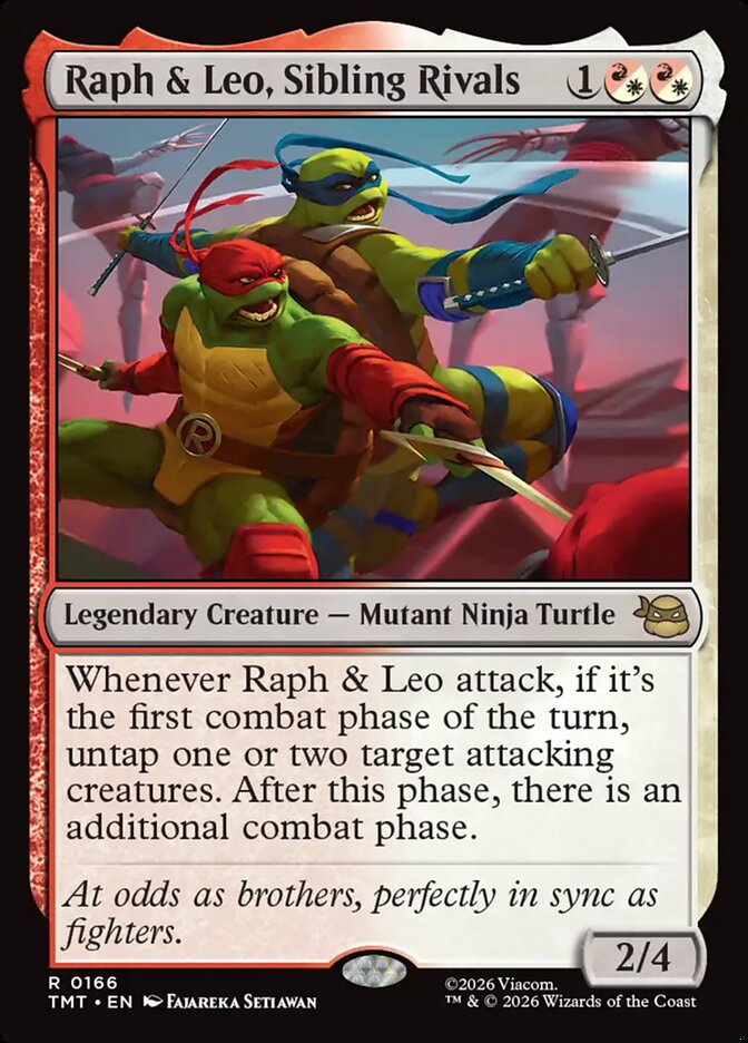 Raph & Leo, Sibling Rivals (166) - Teenage Mutant Ninja Turtles (TMT)