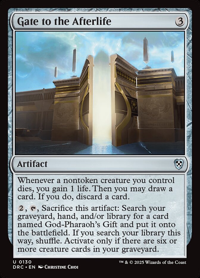 Gate to the Afterlife - Aetherdrift Commander (DRC)