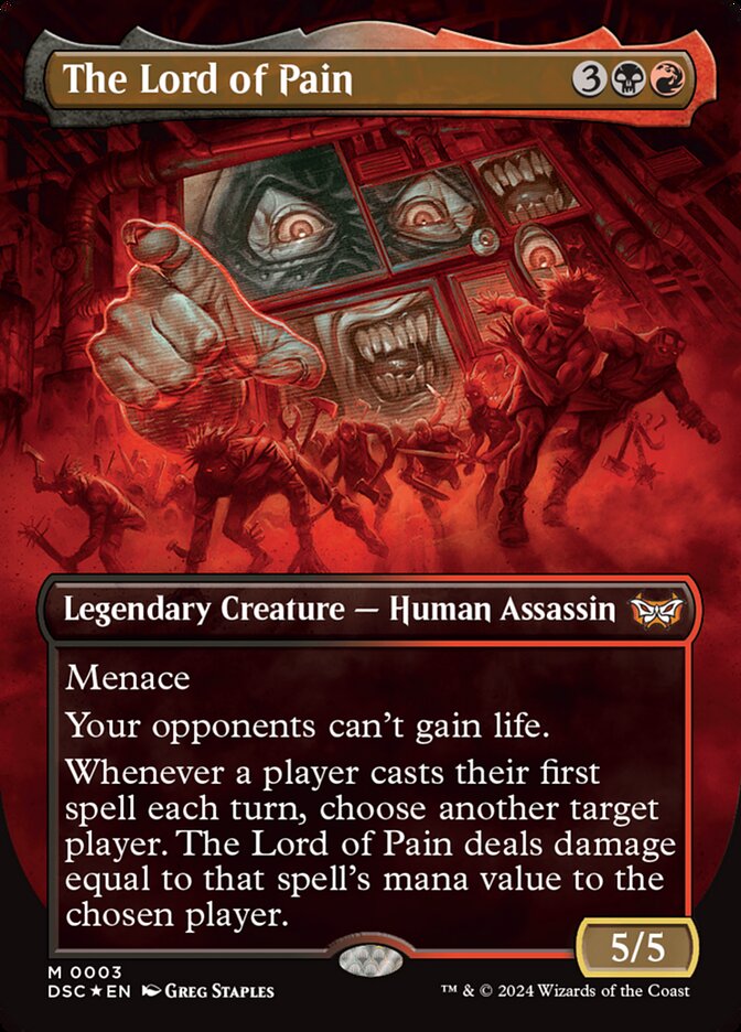 The Lord of Pain (3) - Duskmourn: House of Horror Commander (DSC)