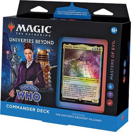 Masters of Evil Commander Deck - Doctor Who (WHO)