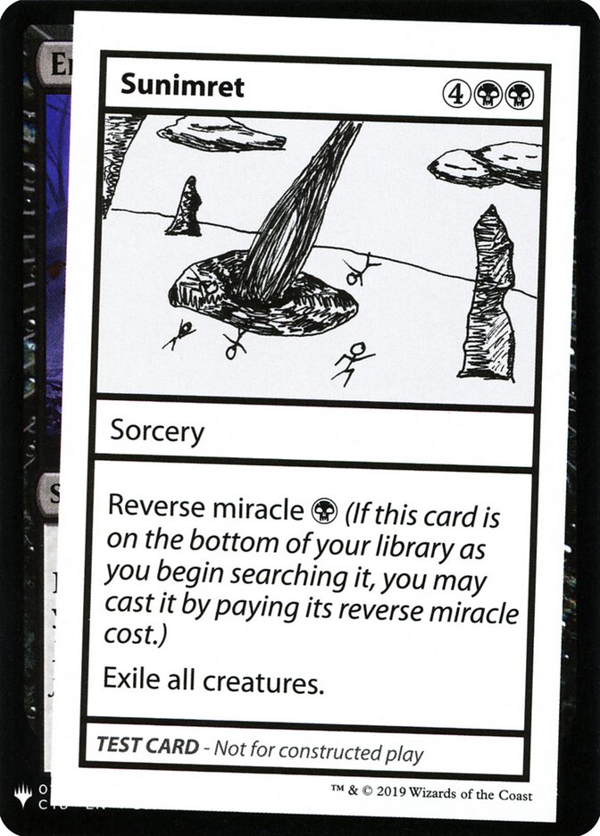 Sunimret (47) - Mystery Booster Playtest Cards 2019 (CMB1)