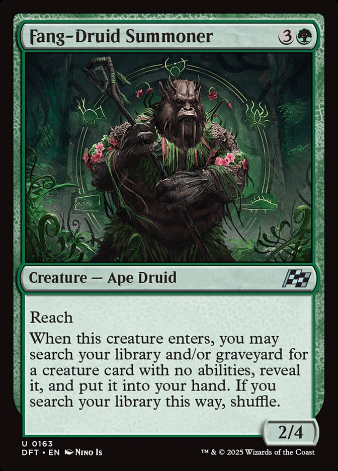 Fang-Druid Summoner (163) - Aetherdrift (DFT)