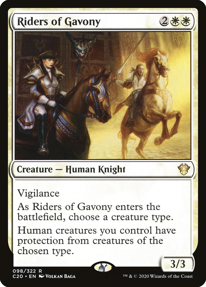 Riders of Gavony (98) - Commander 2020 (C20)