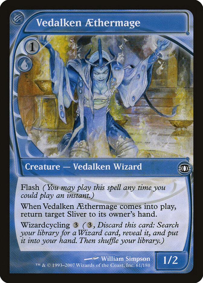 Vedalken Aethermage (61) - Future Sight (FUT)
