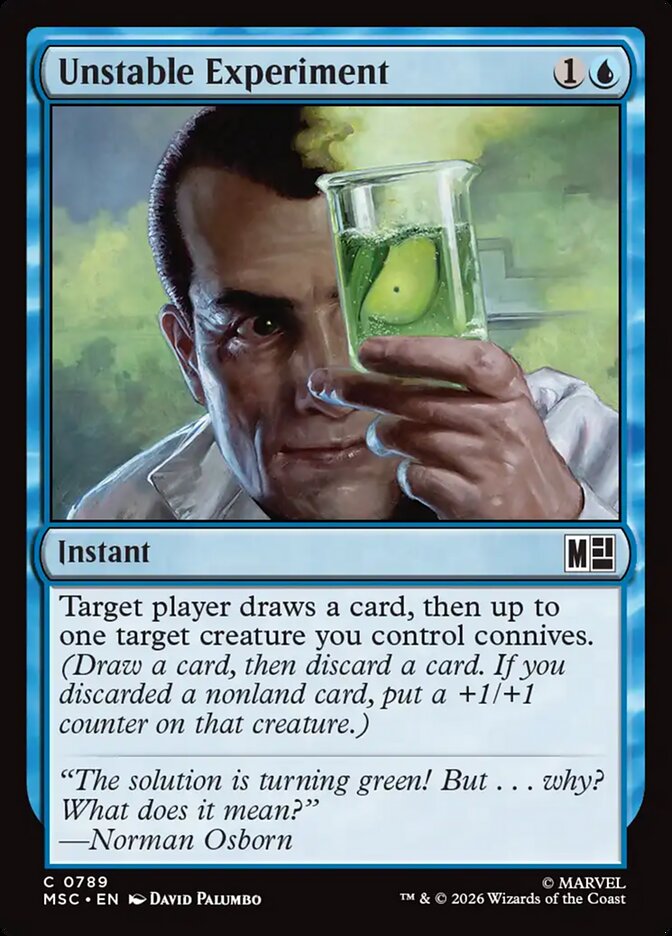 Unstable Experiment (789) - Marvel Super Heroes Commander (MSC)