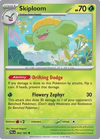 Skiploom (2) - SV02: Paldea Evolved (PAL)