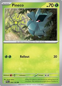 Pineco (4) - SV02: Paldea Evolved (PAL)