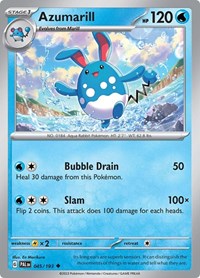 Azumarill (45) - SV02: Paldea Evolved (PAL)