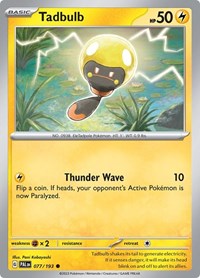 Tadbulb (77) - SV02: Paldea Evolved (PAL)